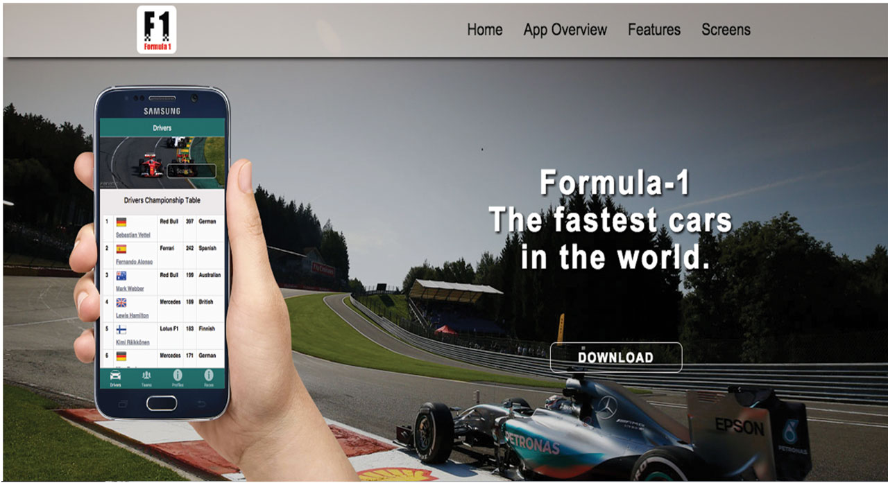 Formula 1 web
